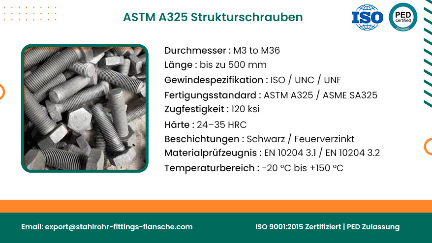 ASTM A325 Strukturschrauben