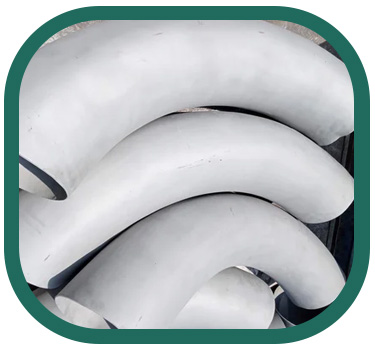 Edelstahl 1.4550 geschweißter Bogen