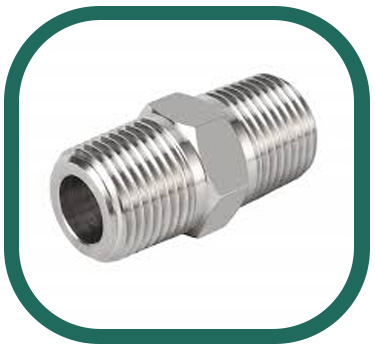 Geschmiedeter Gewindehex Nippel