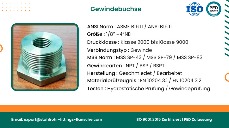 Gewindebuchse