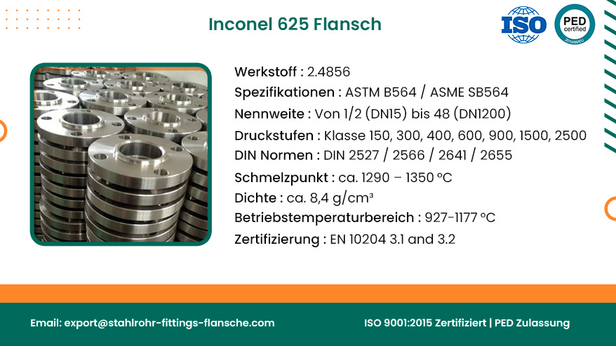 Inconel 625 Flansch