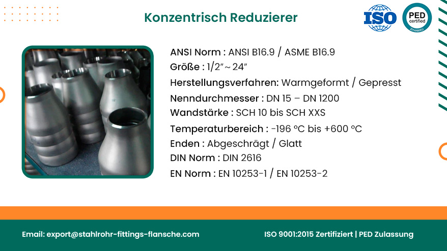 Konzentrisch Reduzierer