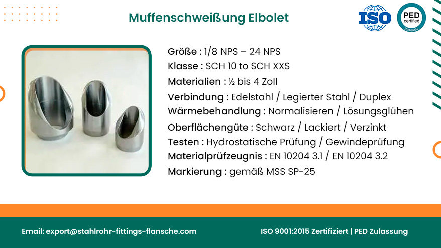 Muffenschweißung Elbolet
