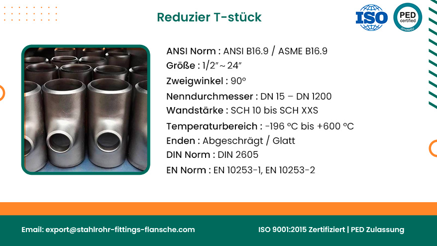 Reduzier T-stück