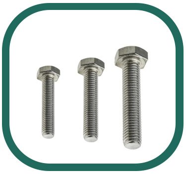 Stahl 316L Sechskantschraube
